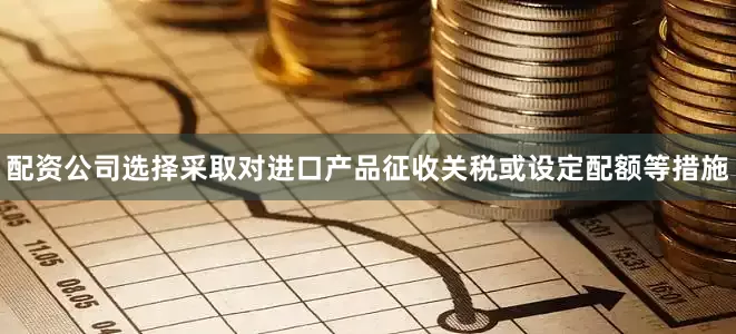 配资公司选择采取对进口产品征收关税或设定配额等措施