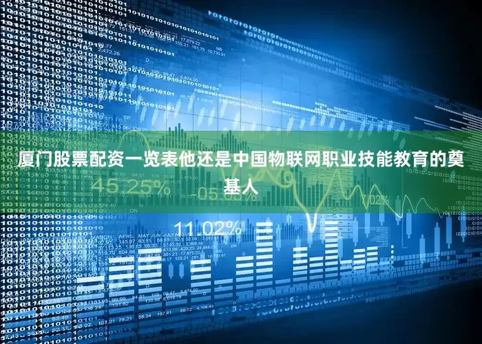 厦门股票配资一览表他还是中国物联网职业技能教育的奠基人